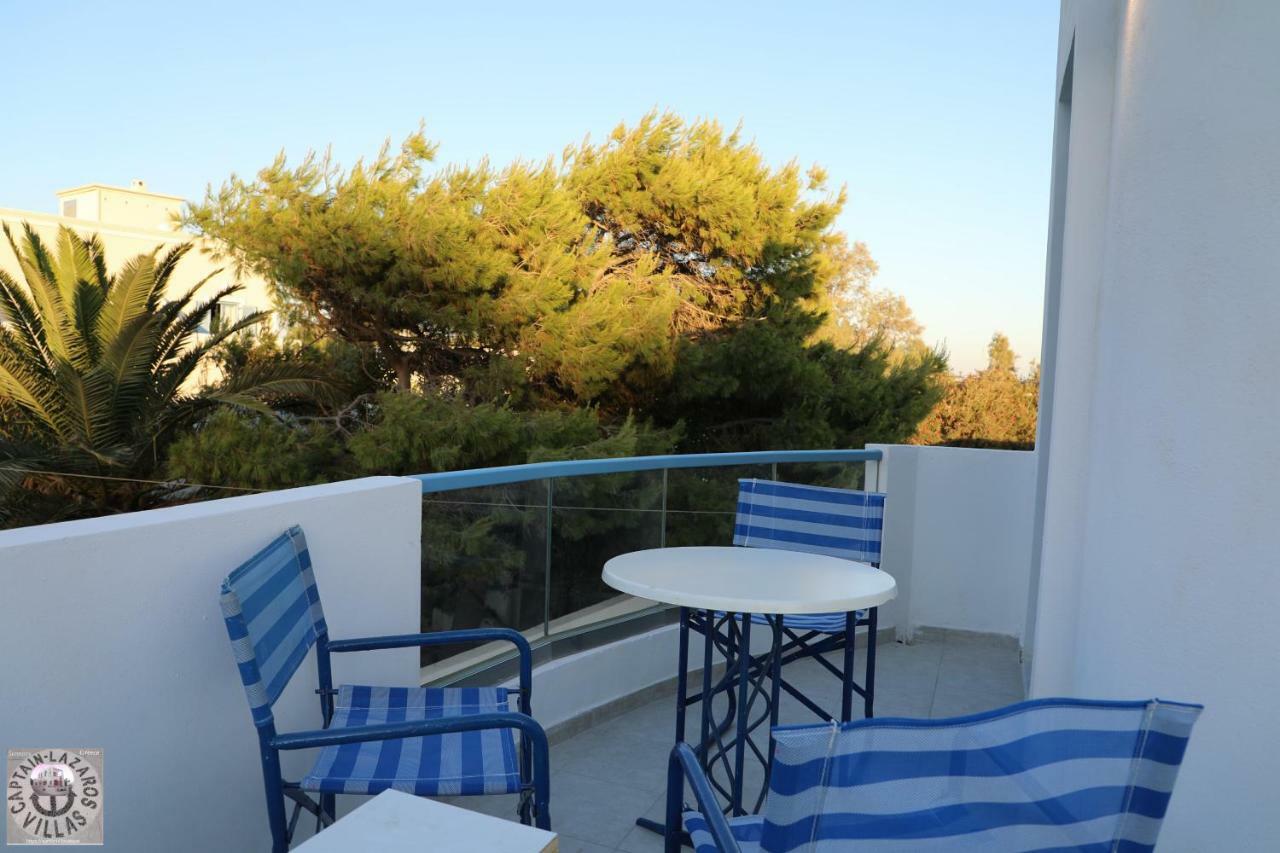 Located By The Sea One Beachfront Private Captain Lazaros Pool Villa With Loft In 750Sqm Spacious Private Plot-Jacuzzi-Sunrelax-Furnished Terace-Gazebo-Private Parking,Sleep 3 Adults And 2 Children, Just Steps From The Black Beach-Seaview Перисса Экстерьер фото